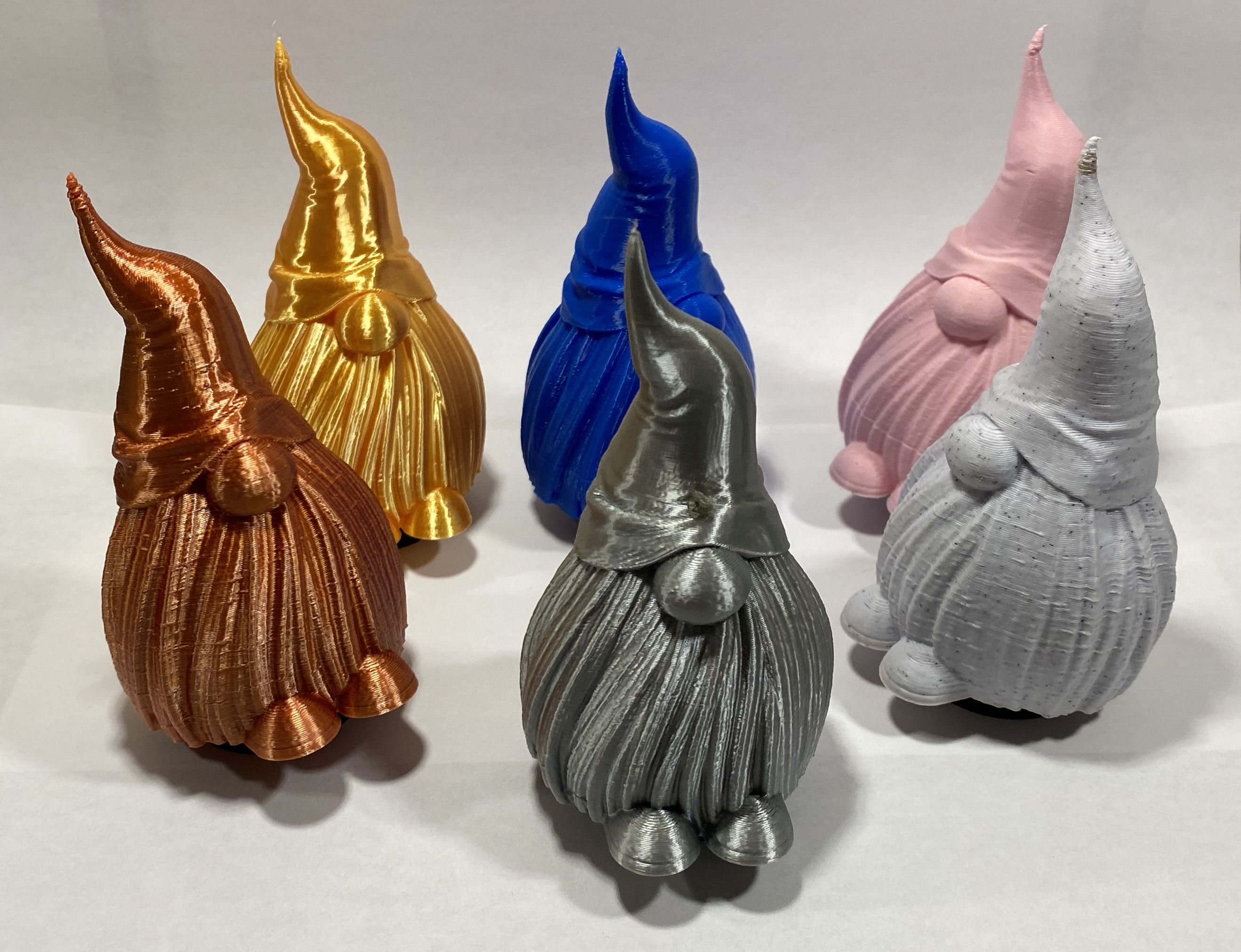 Miniatura 2 do modelo 3D Bobbling Gnomes Bobblehead