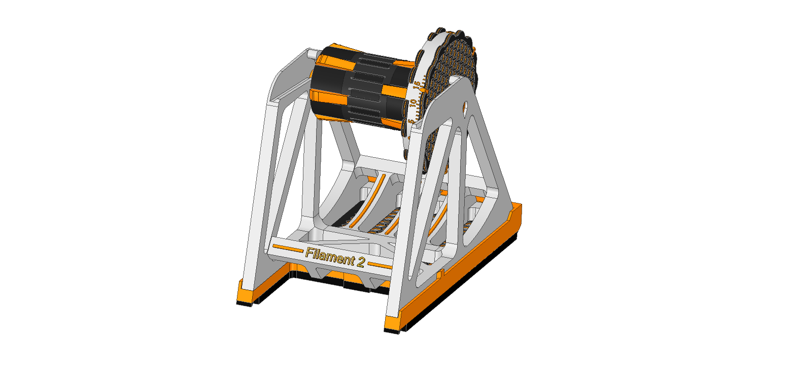 Click-in AutoRewind Spool Holder