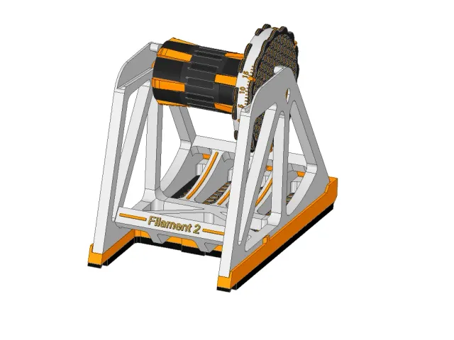 Click-in AutoRewind Spool Holder