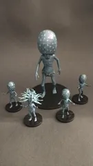 Celestial Minion & Emissary Miniature (Bloodborne Fan Art)
