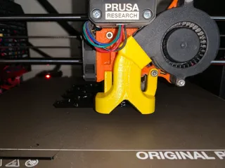 Extended Delta-p fan duct for V6 with volcano/meltzone extender.