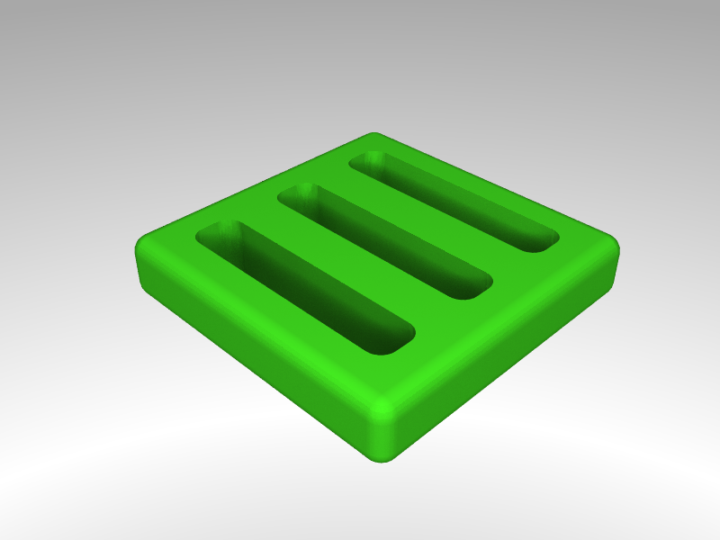 Double strap buckle by serialc Download free STL model