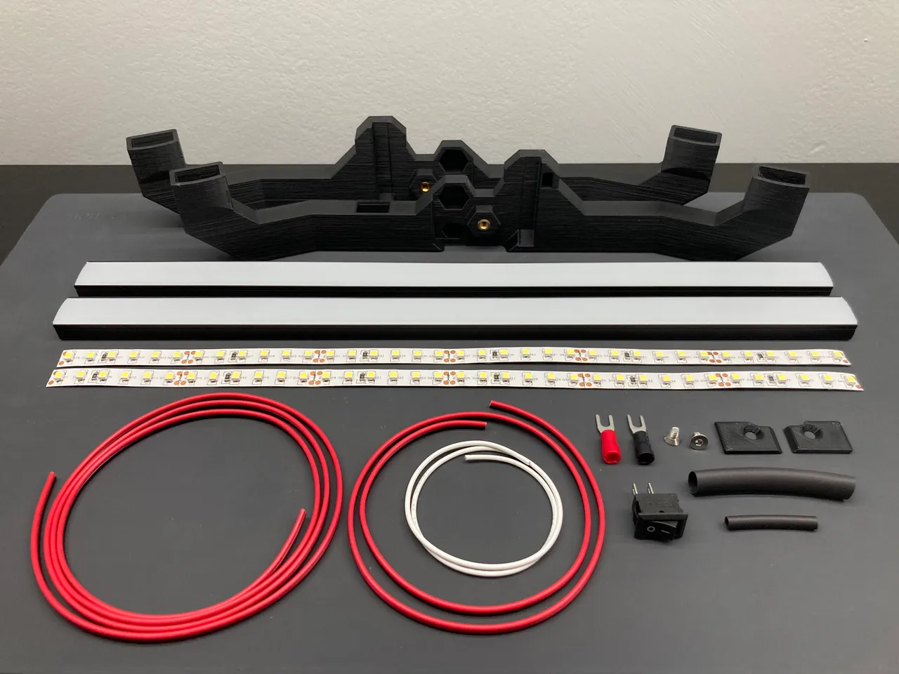 LED Light Bar Prusa i3 MK2/MK3 by In3DSpace