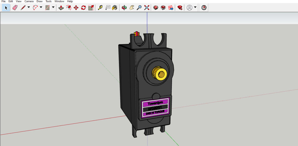 MG996R Servo Model by Paglia Industries Download free STL model