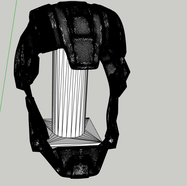 Helmet Display Stand 3D model by Baxcor