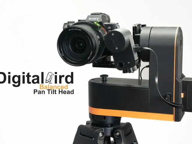 Camera Pan Tilt Head - Digital Bird