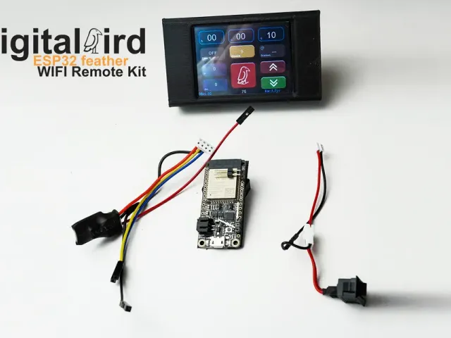 Compact WIFI controller for Digital Bird Camera Motion Control System
