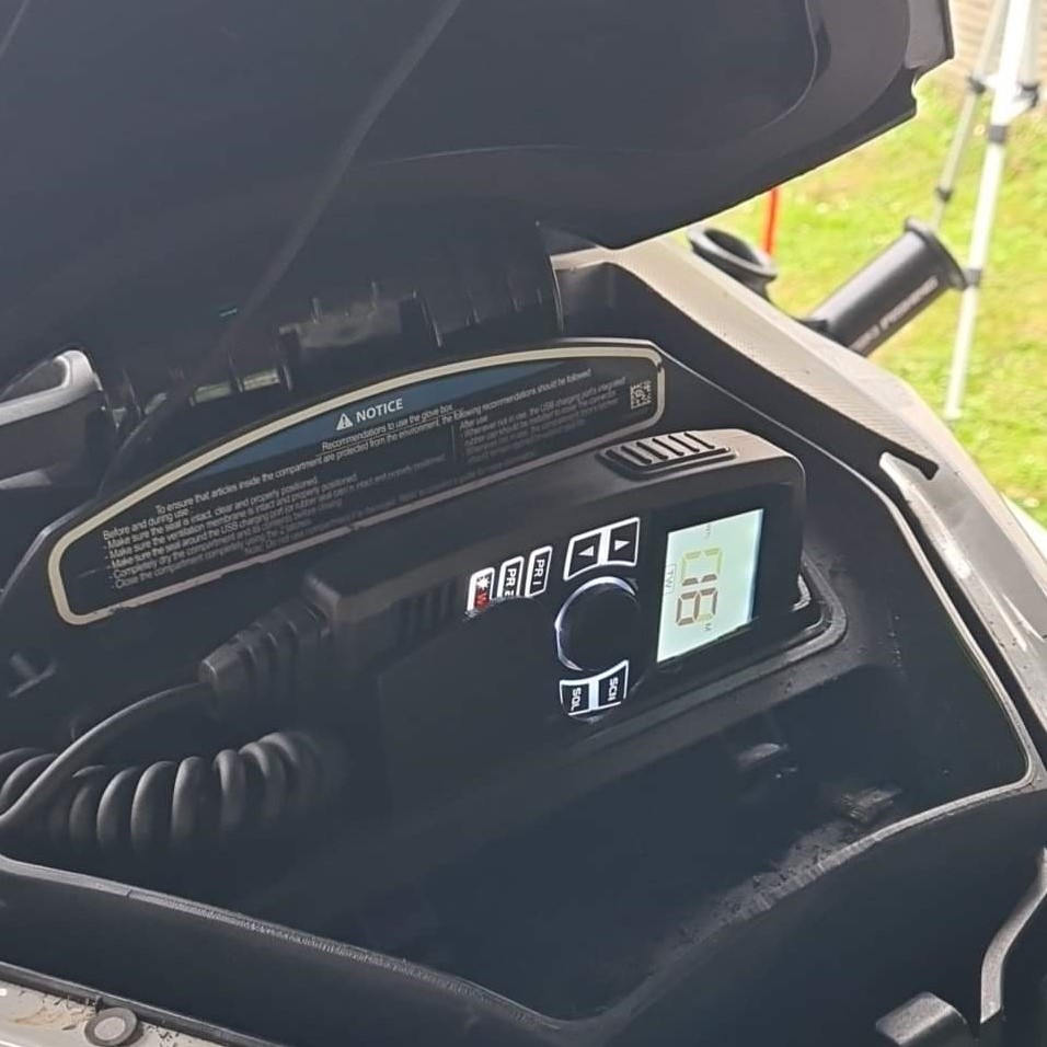 SeaDoo FishPro gx750 black box vhf marine VHF radio Mount by anchorman