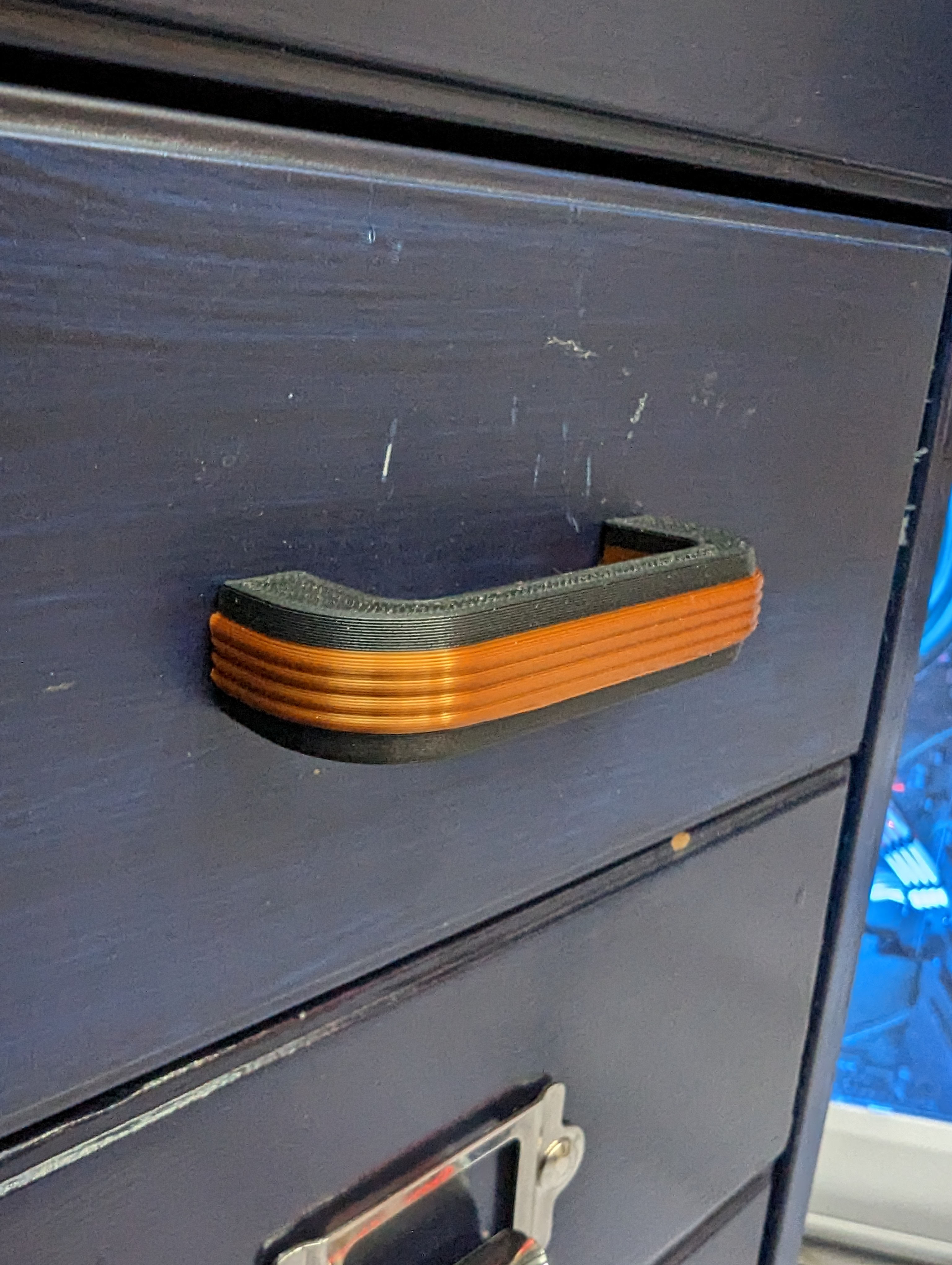 Art Deco Handle for Ikea VEBJÖRN Handles