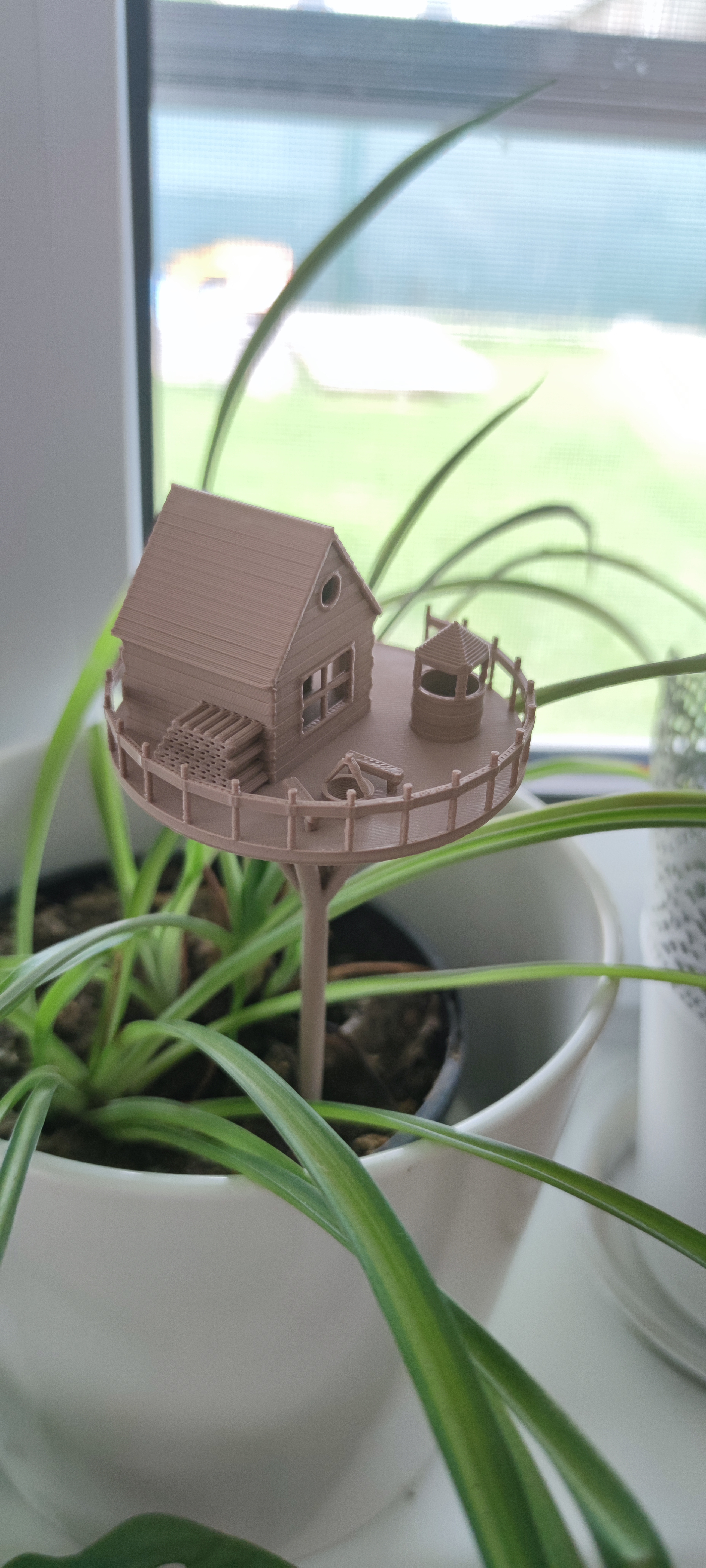 Mini Treehouse Plant Decoration
