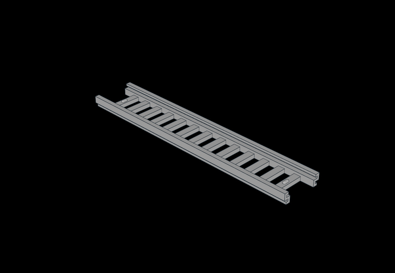 Lego Compatible (4207.dat) Ladder  2.5 x 14 with 13 Steps