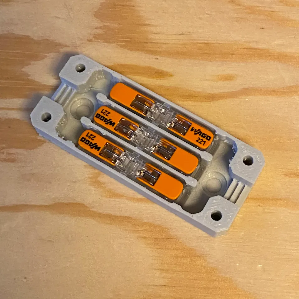 Extension box for WAGO 221 inline splicing connector by Per Mejdal  Rasmussen - MakerWorld