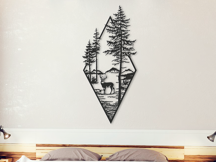 Deer in the woods