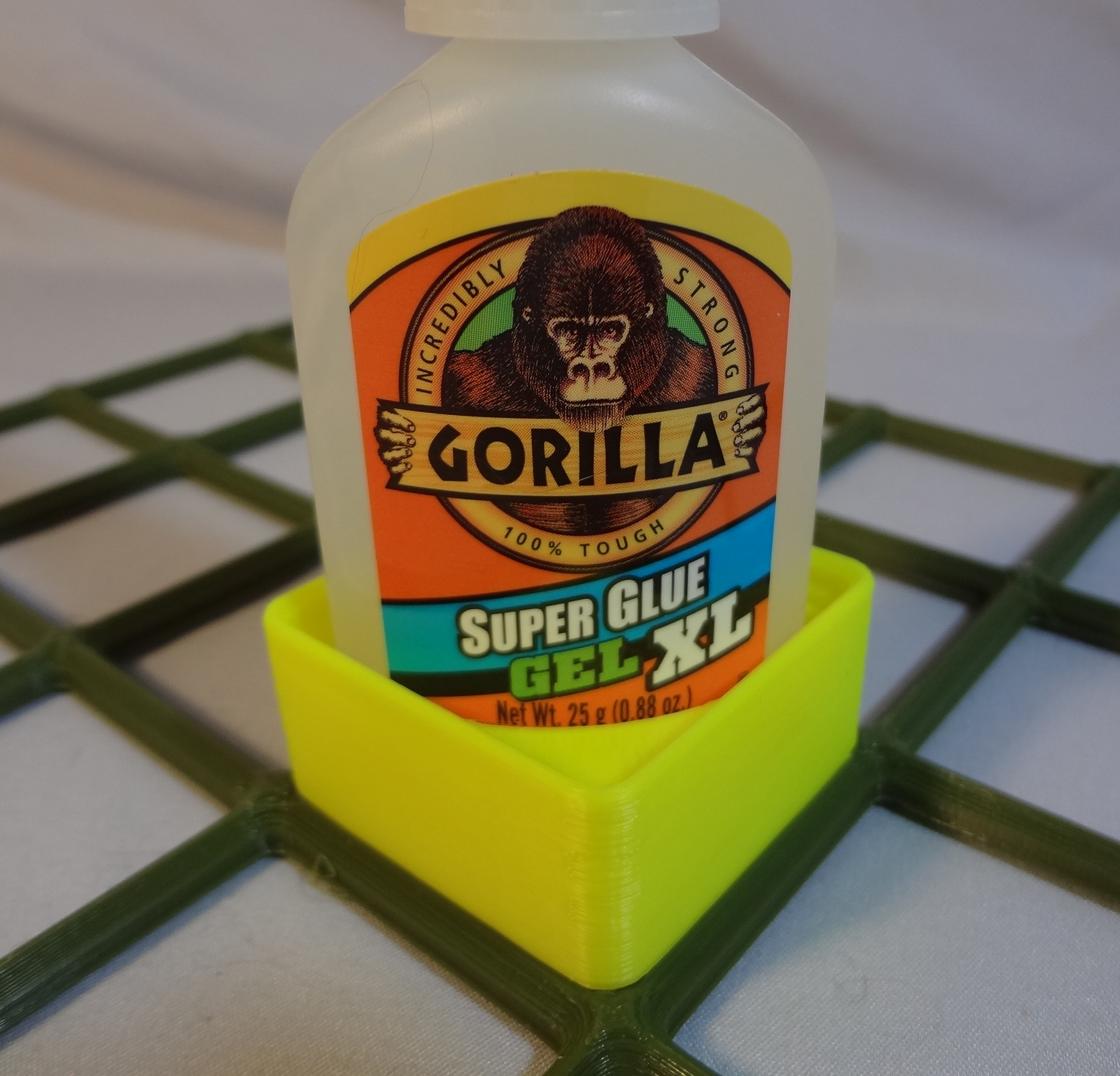 Gridfinity Gorilla Glue Gel XL Holder