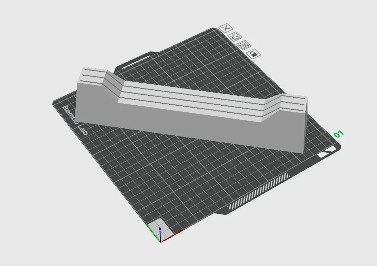 Bambu Lab X1 Build Plate Holder by Jlatoria, Download free STL model