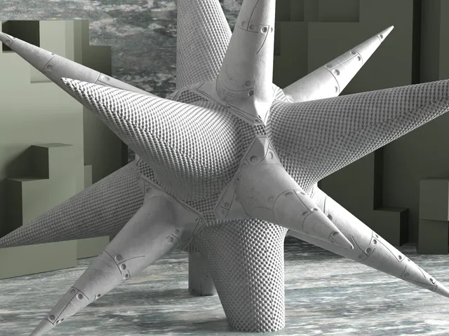 SCULPTURE : BRUTALIST STAR