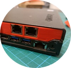 Bracket for dual NIC in lenovo m920q