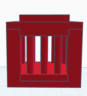 Dice jail V1, Made using tinkercad