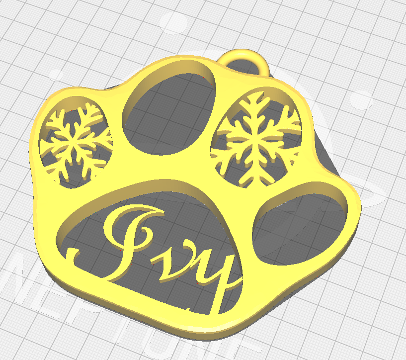 Christmas Cat Paw Decoration By Regem Xesh Download Free STL Model christmas-cat-paw-decoration-by-regem-xesh-download-free-stl-model