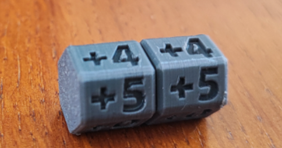 MTG Modular Token Counter by Hex Download free STL model