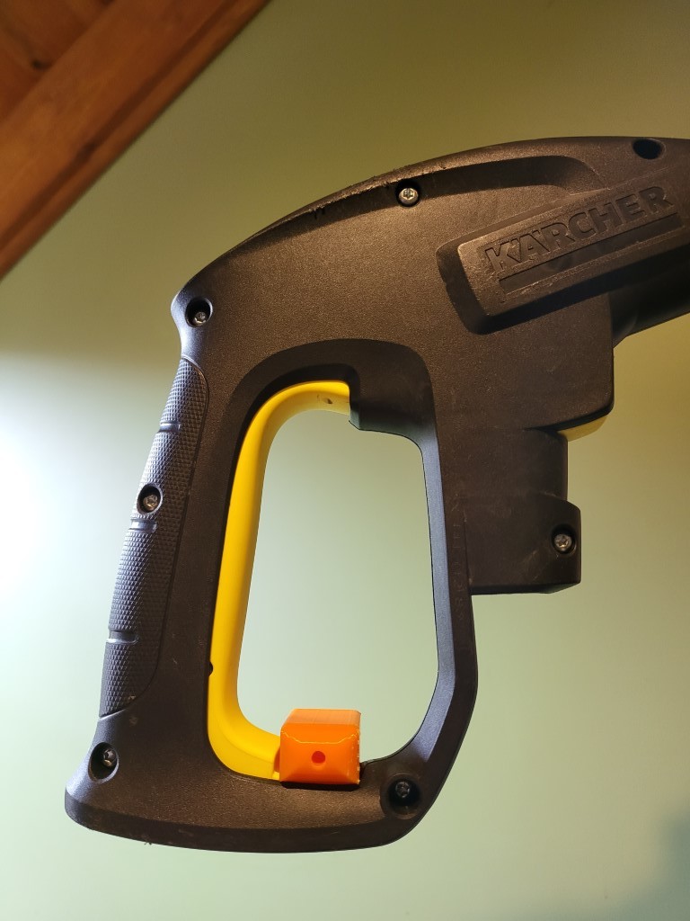 Karcher Pressure Washer Trigger Lock by pigd0g Download free STL