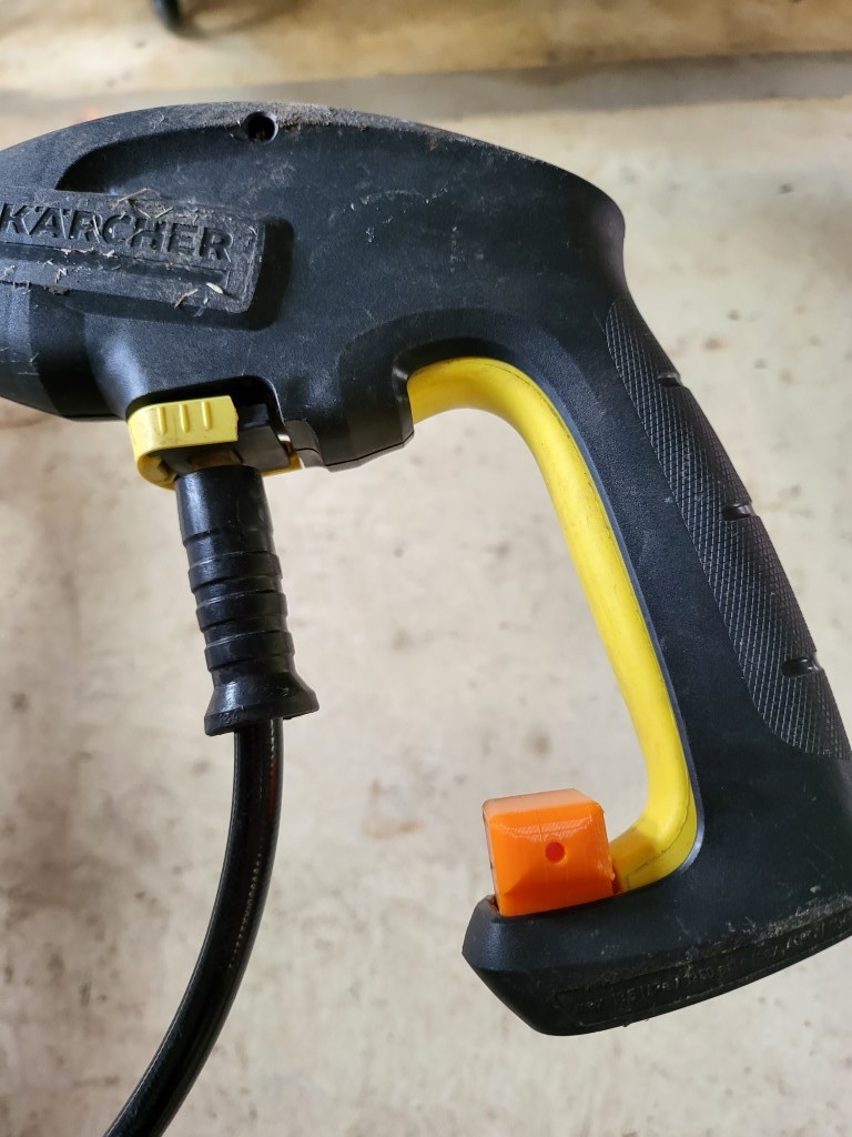 Karcher Pressure Washer Trigger Lock by pigd0g Download free STL