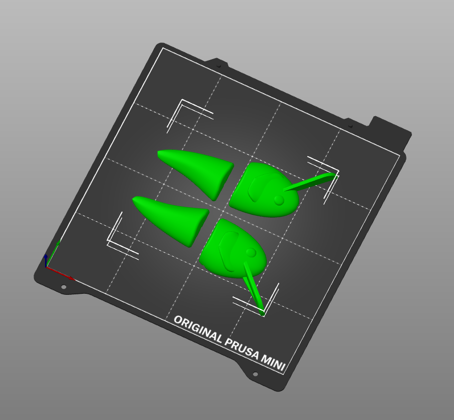 Fishing Lure 2 Parts REMIX - steelwire instead of screws