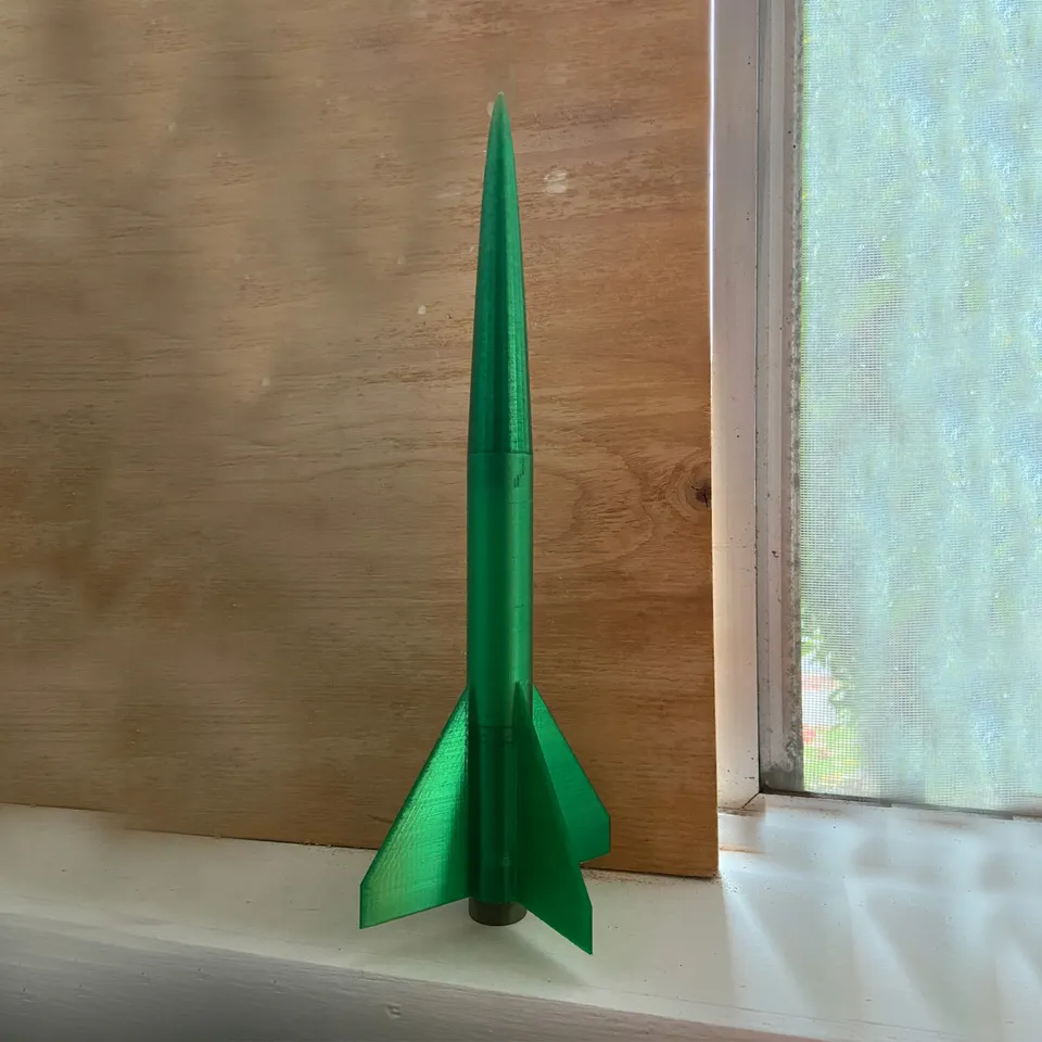 Model rocket by Noah Lenihan | Download free STL model | Printables.com