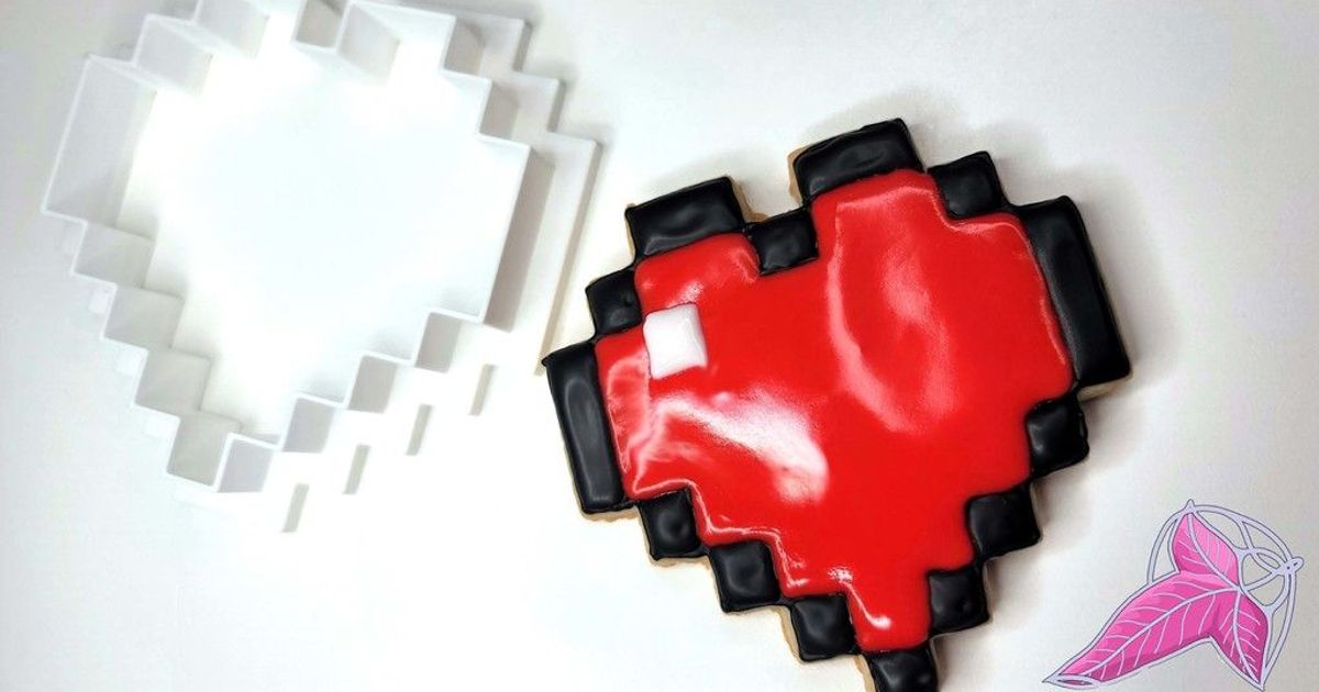 Minecraft Heart Health Heart Pixel by SophiaTheHobbit | Download free