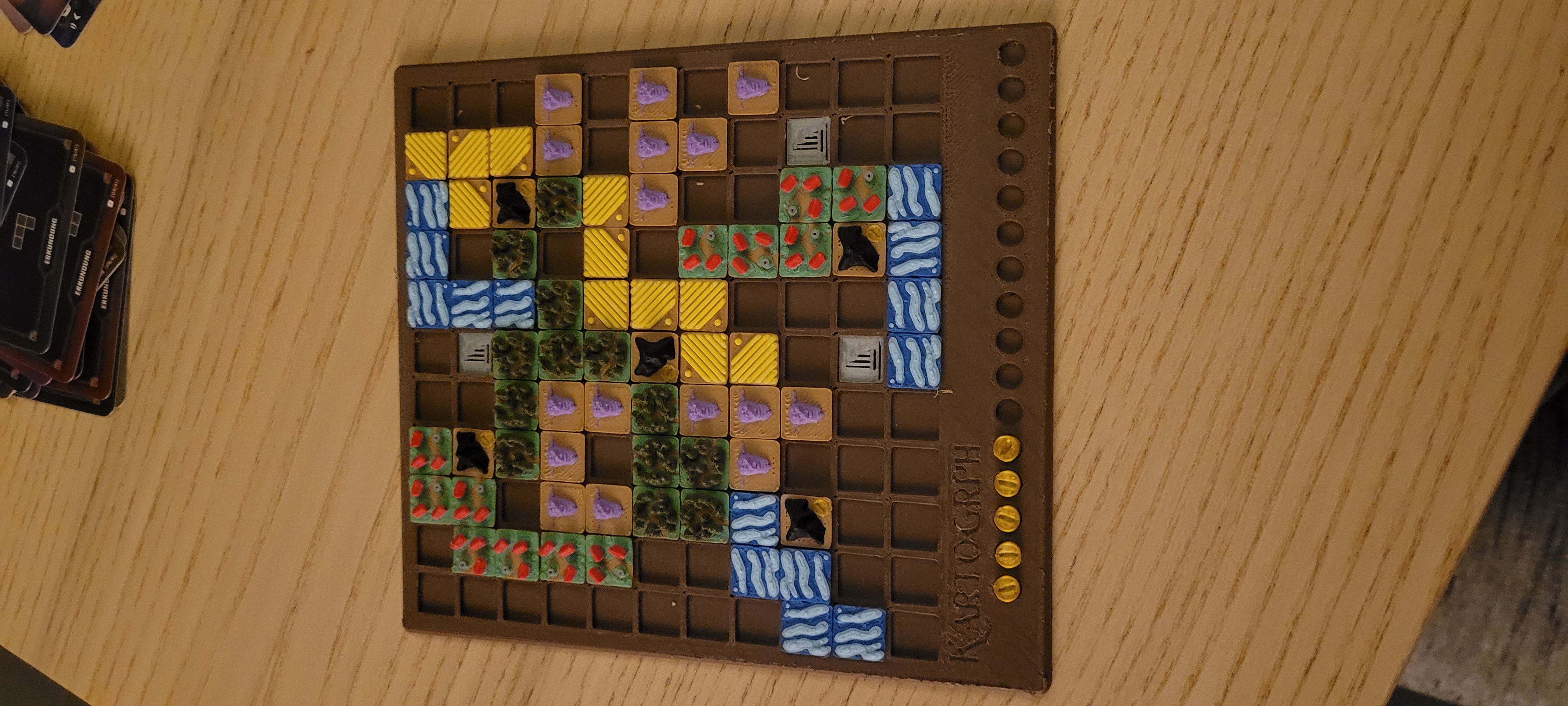 Cartographers Game Board