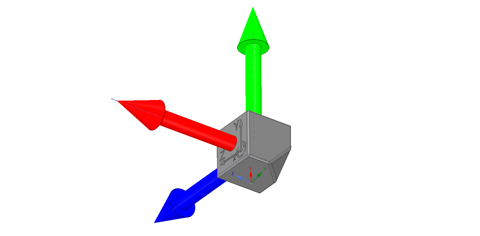 Miniatura 5 do modelo 3D Coordinate System - Axis - Frame