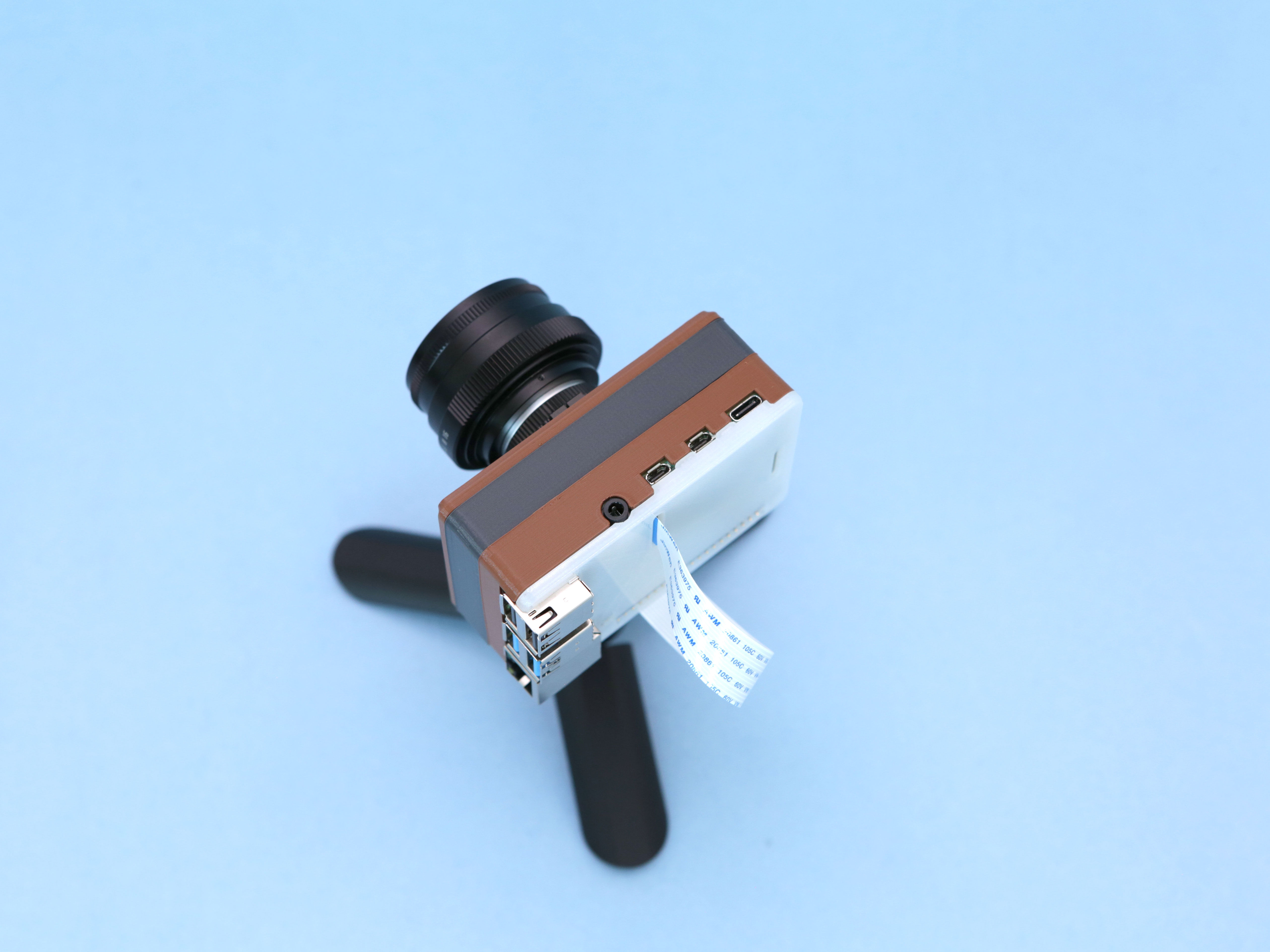 Miniatura 4 do modelo 3D Raspberry Pi HQ Camera Case