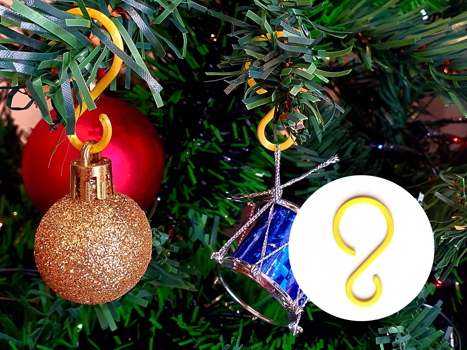 Christmas Tree Ornament Hook