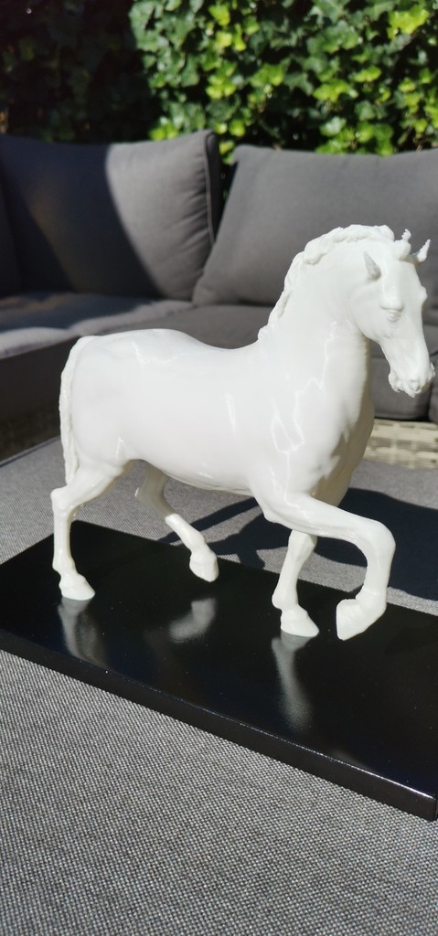 Pacing horse