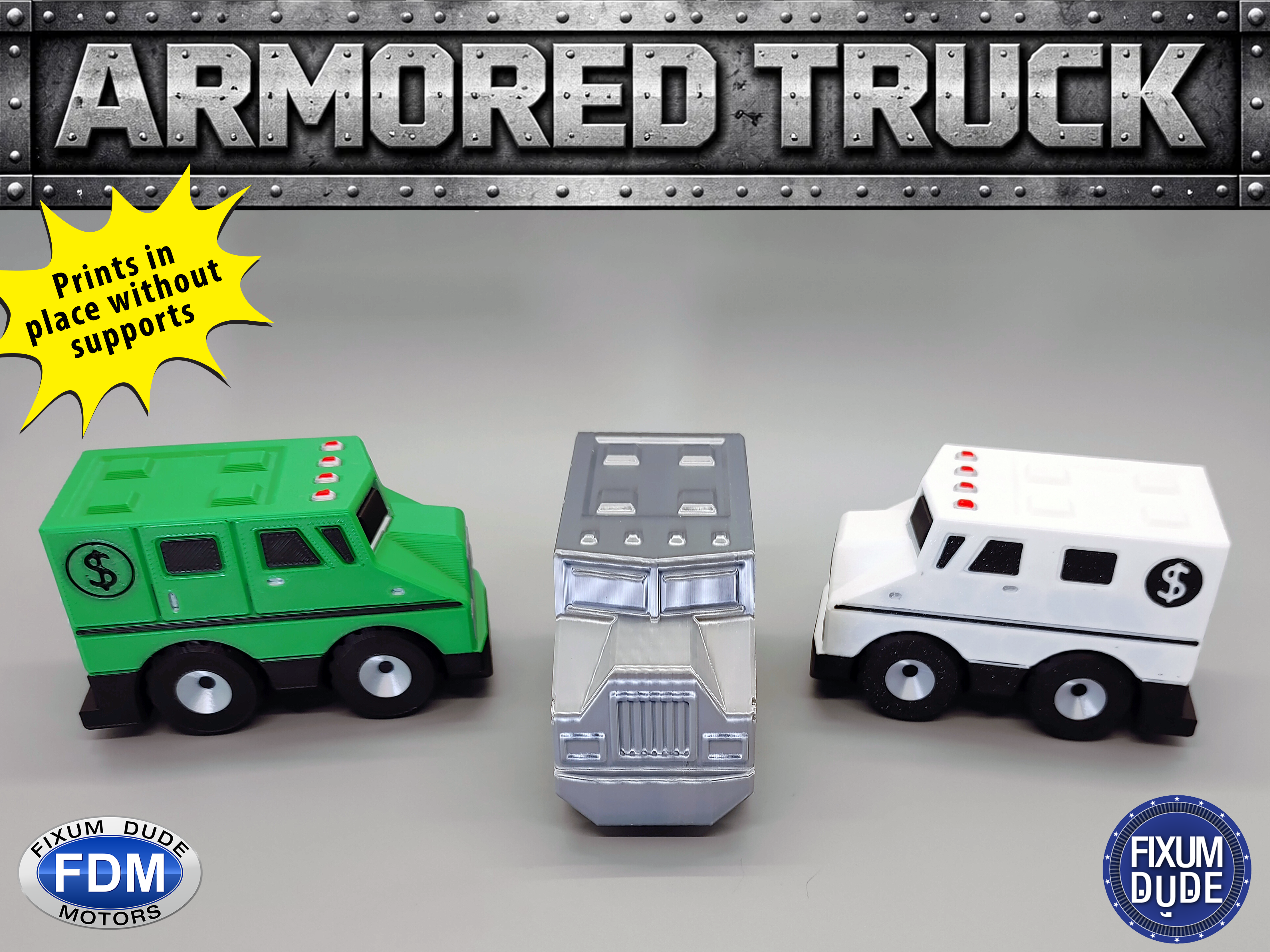 Fixum Dude Motors PiP Armored Truck