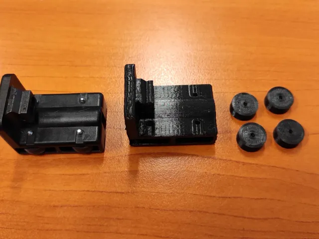 Sliding cabinet door stop