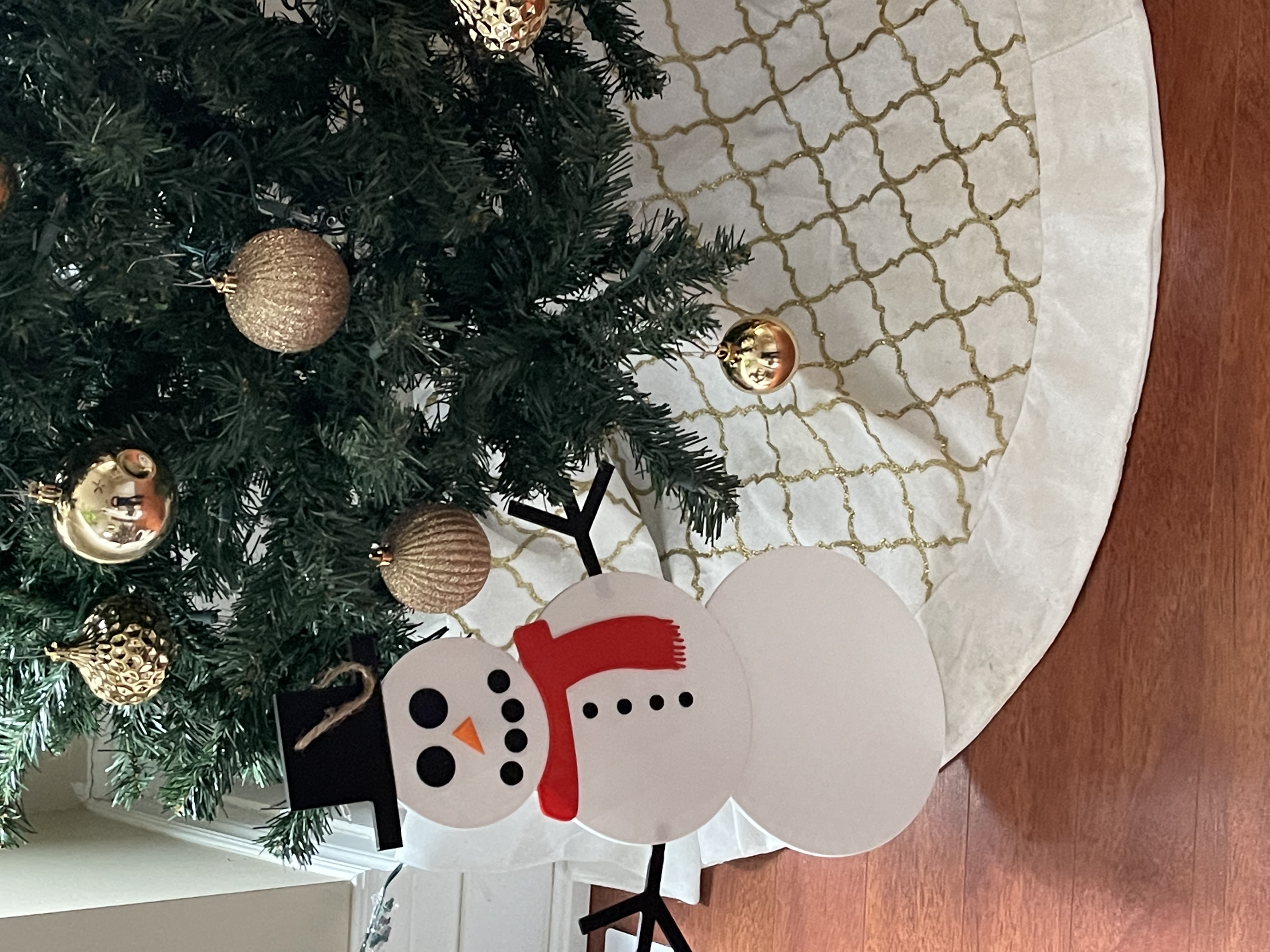 Frosted Snowman