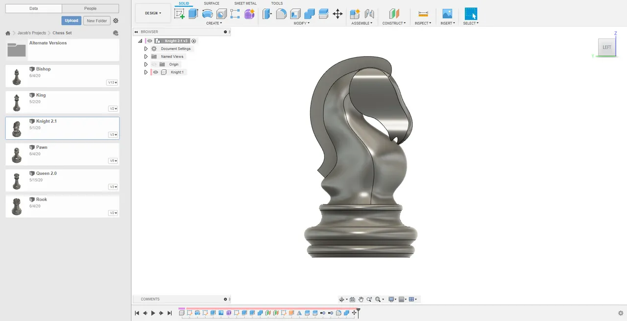 3D Printed Chess Set Pieces: A Complete How-to Guide For Custom Making Your  Own - J-CAD Inc. 1.888.202.2052