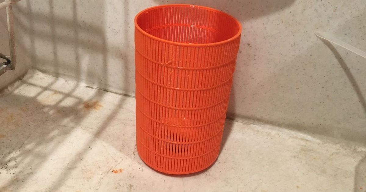 Laundry Sink Lint Trap / Filter by rrauenza Download free STL model