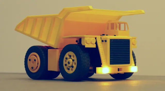 Mini haul mining truck