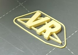 VR logo + keychain