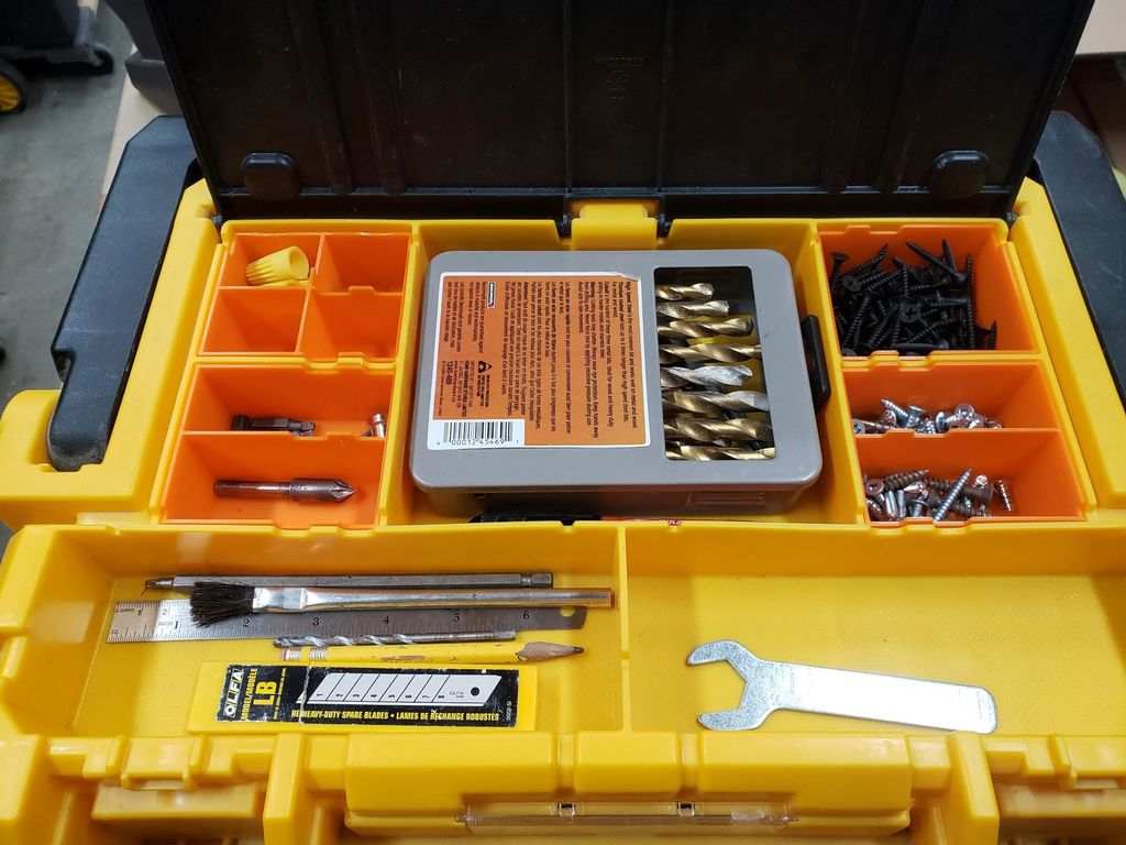 Dewalt TStak Flat Top Toolbox Oganizers