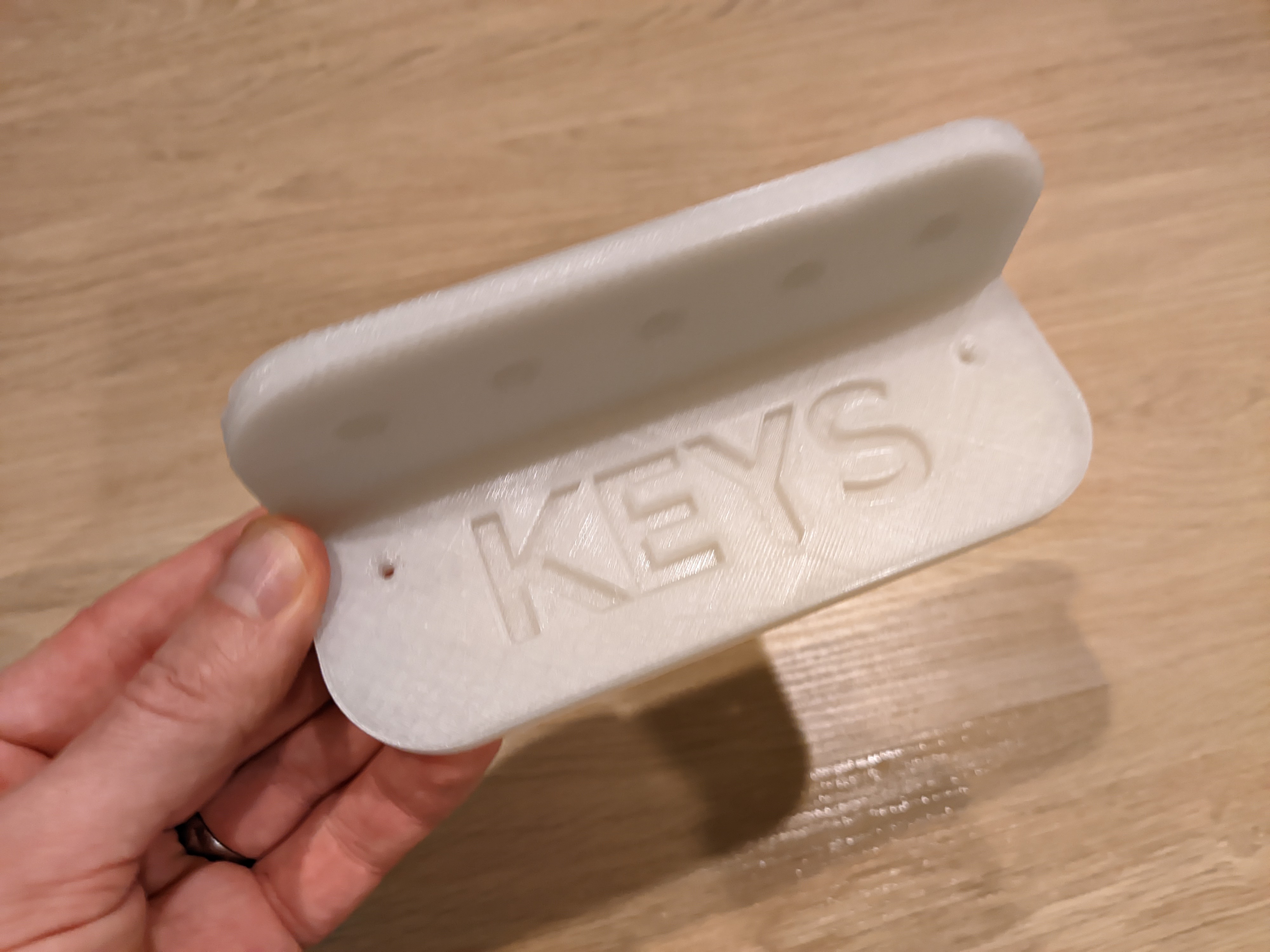 Magnetic key rack by dennisjanssen | Download free STL model ...