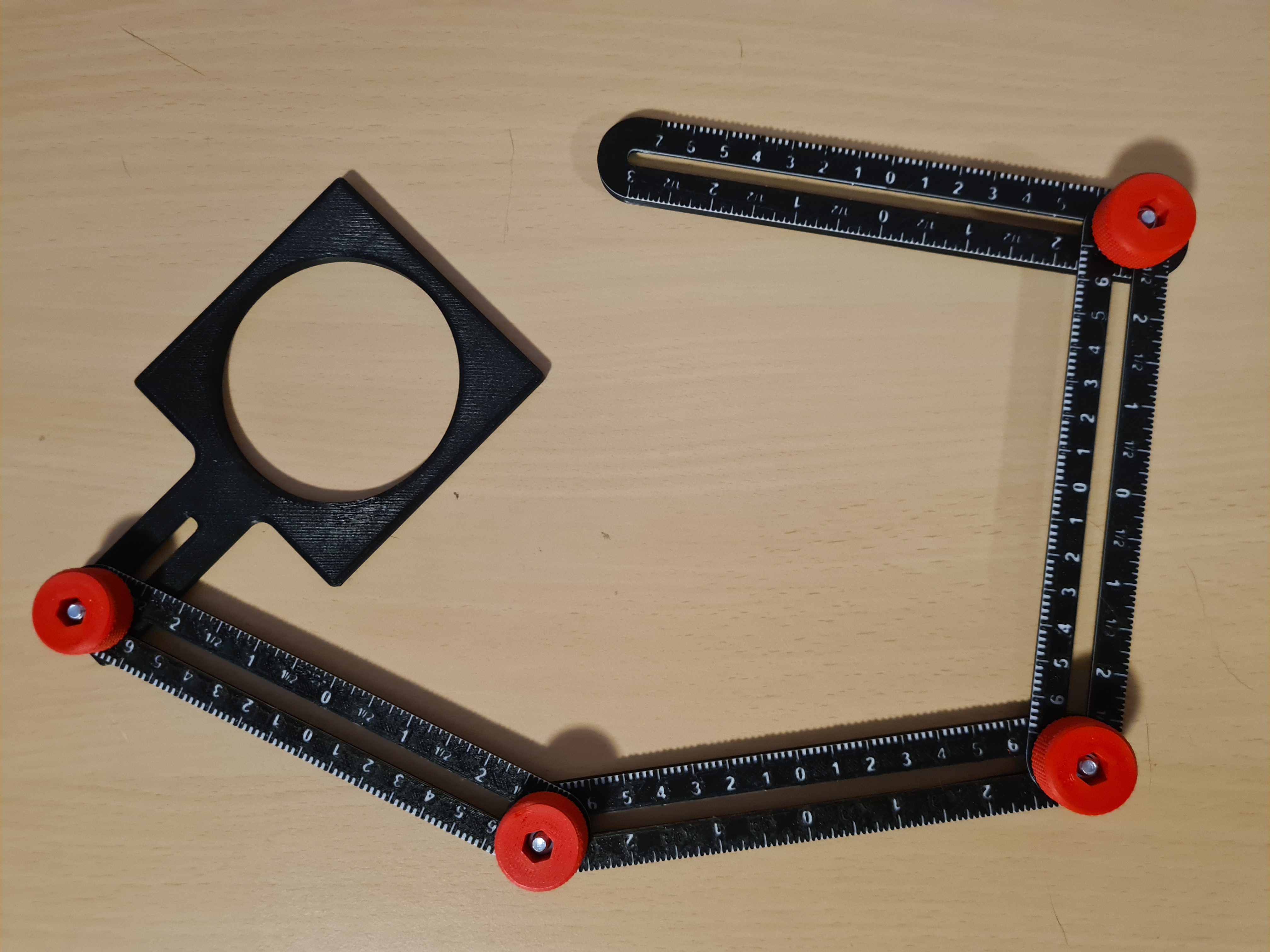 Angle template tool