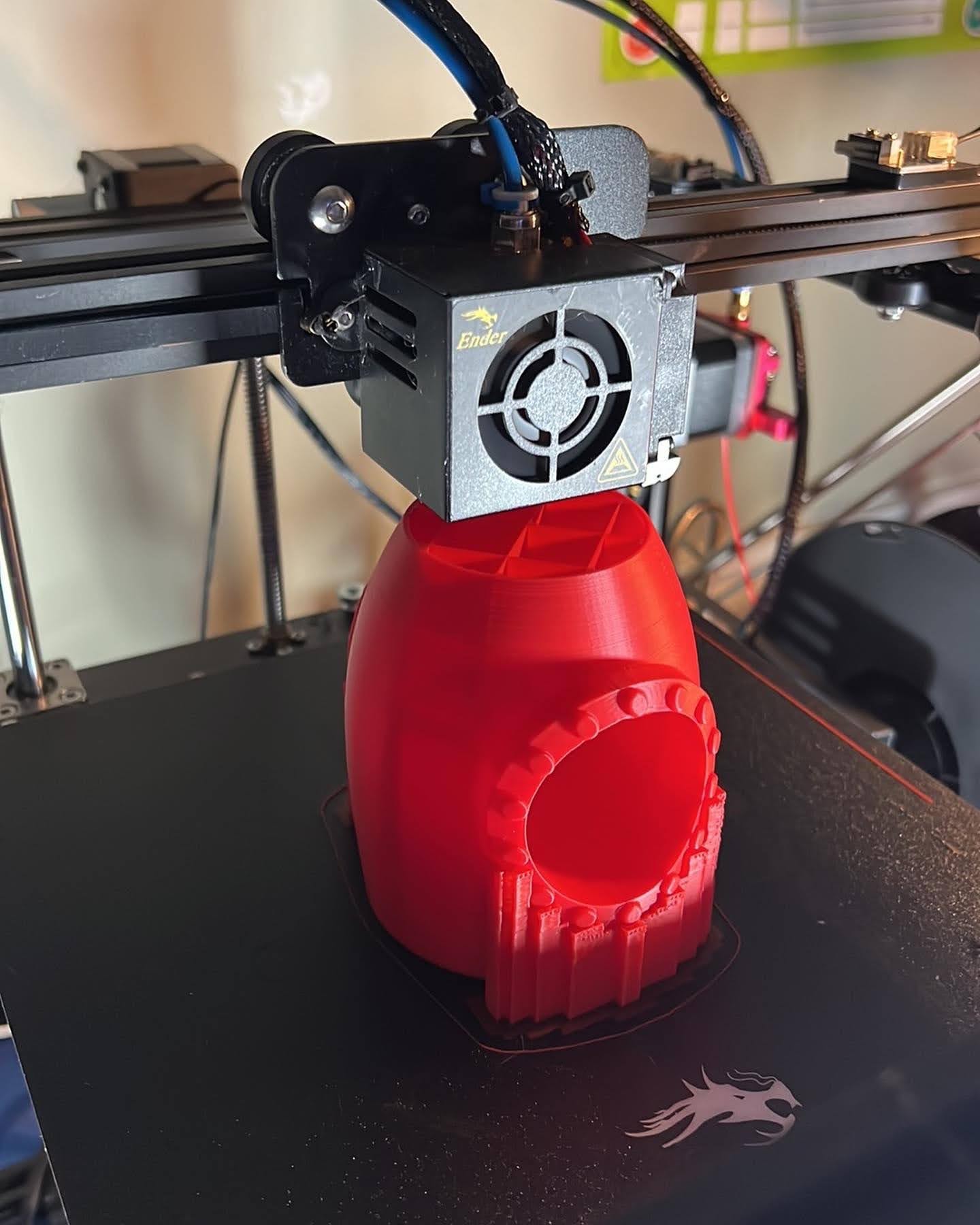 Miniatura 4 do modelo 3D Rocket Tree Topper