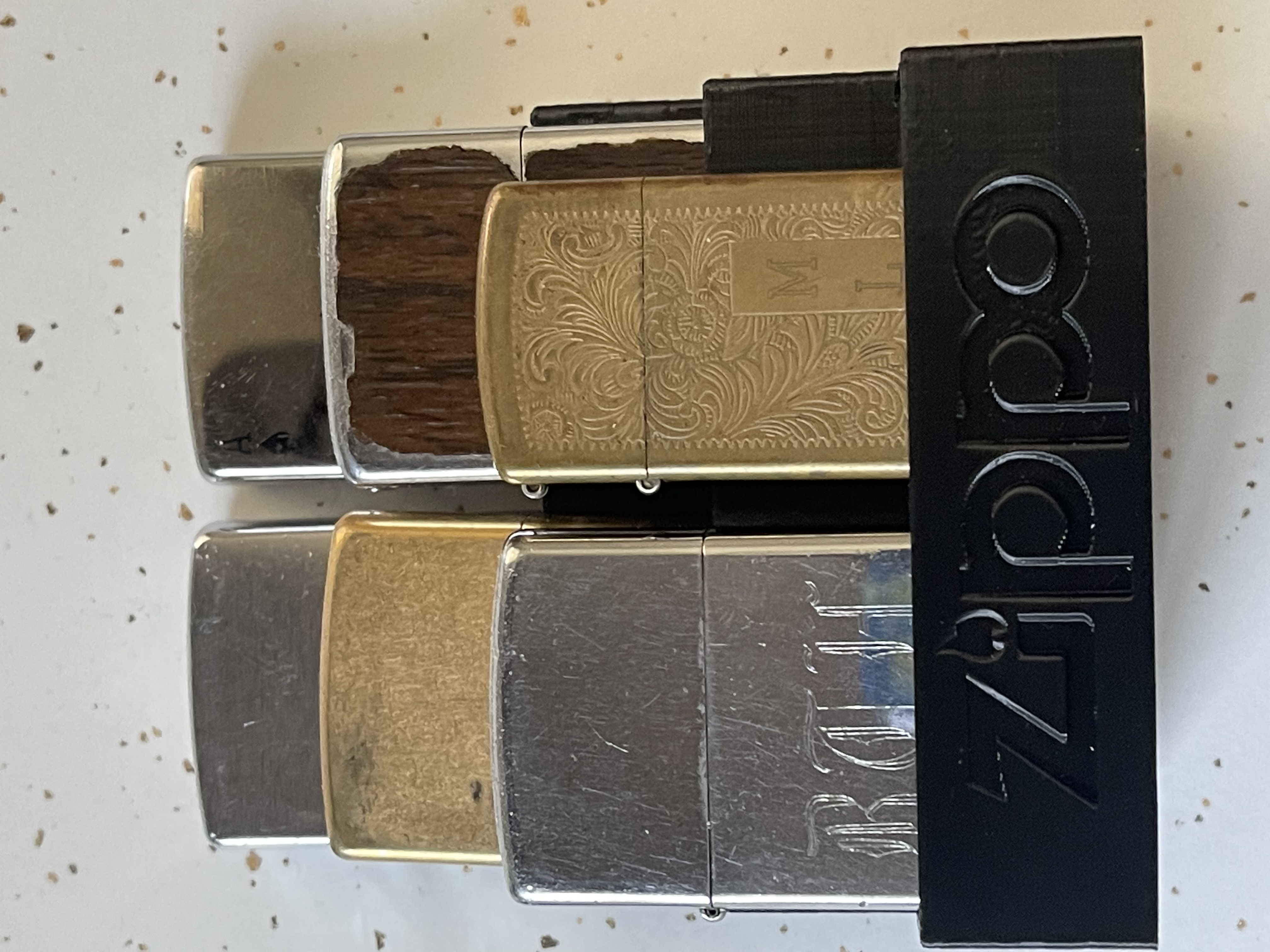 Zippo Stand With Logo