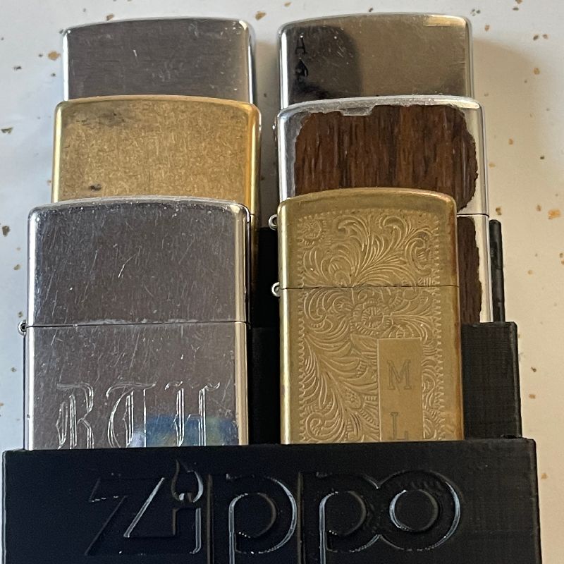 Zippo Stand With Logo by 8Bit925 | Download free STL model 