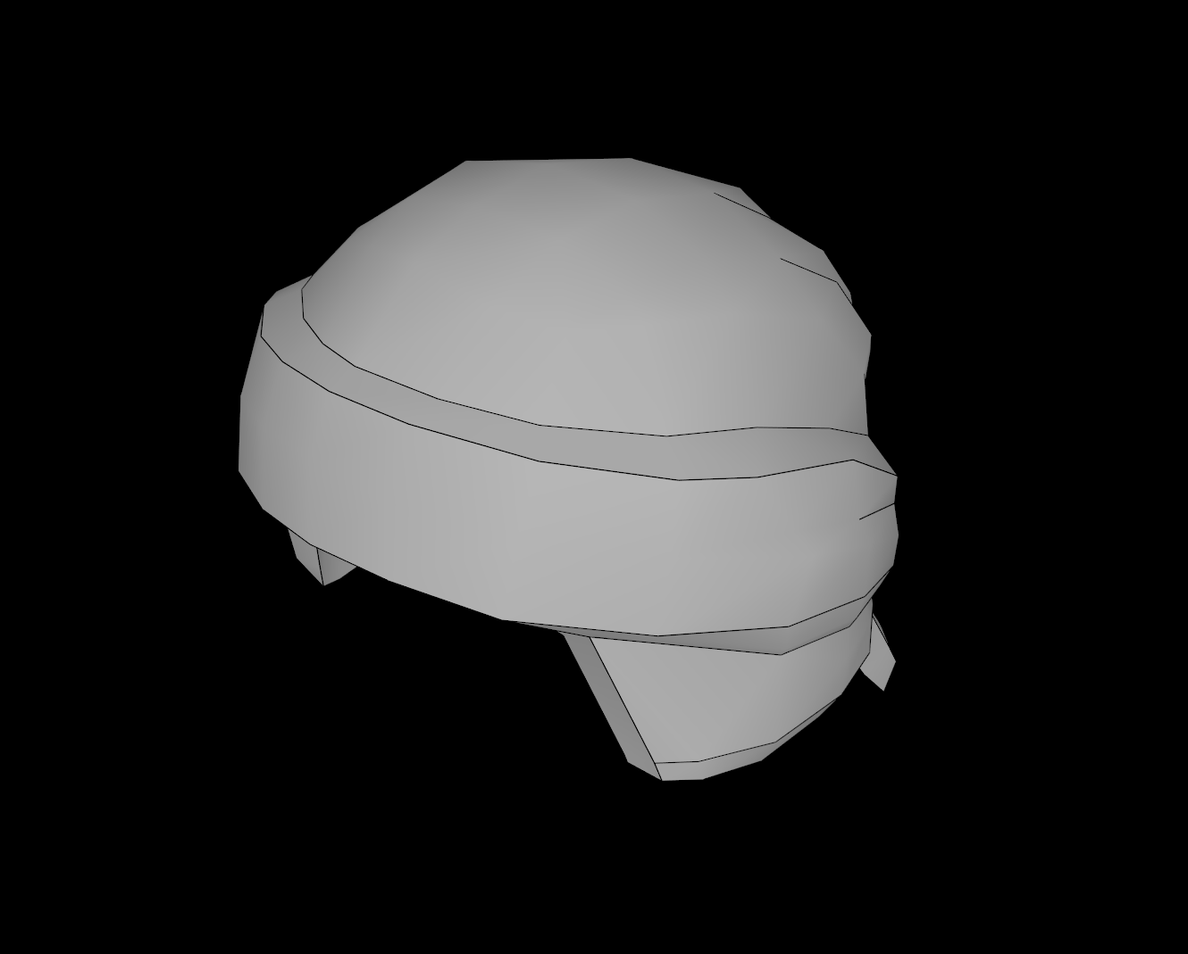 Lego Compatible (24496.dat) Minifig Hat Ninja Wrap