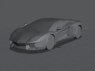 Lamborghini Aventador por airnozzle | Descargar modelo STL gratuito |  