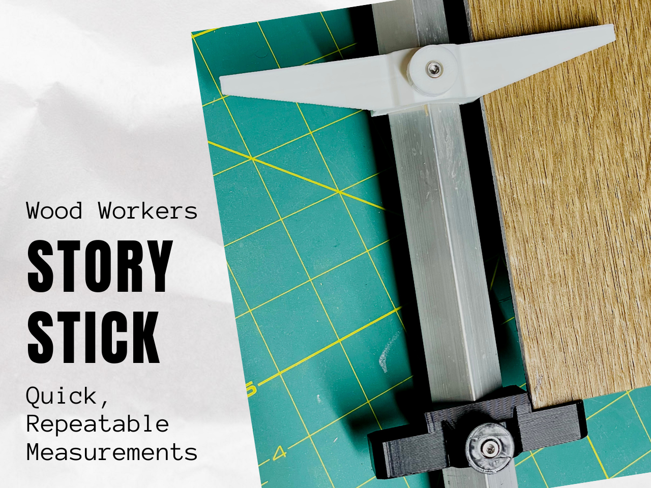 Woodworker's Story Stick